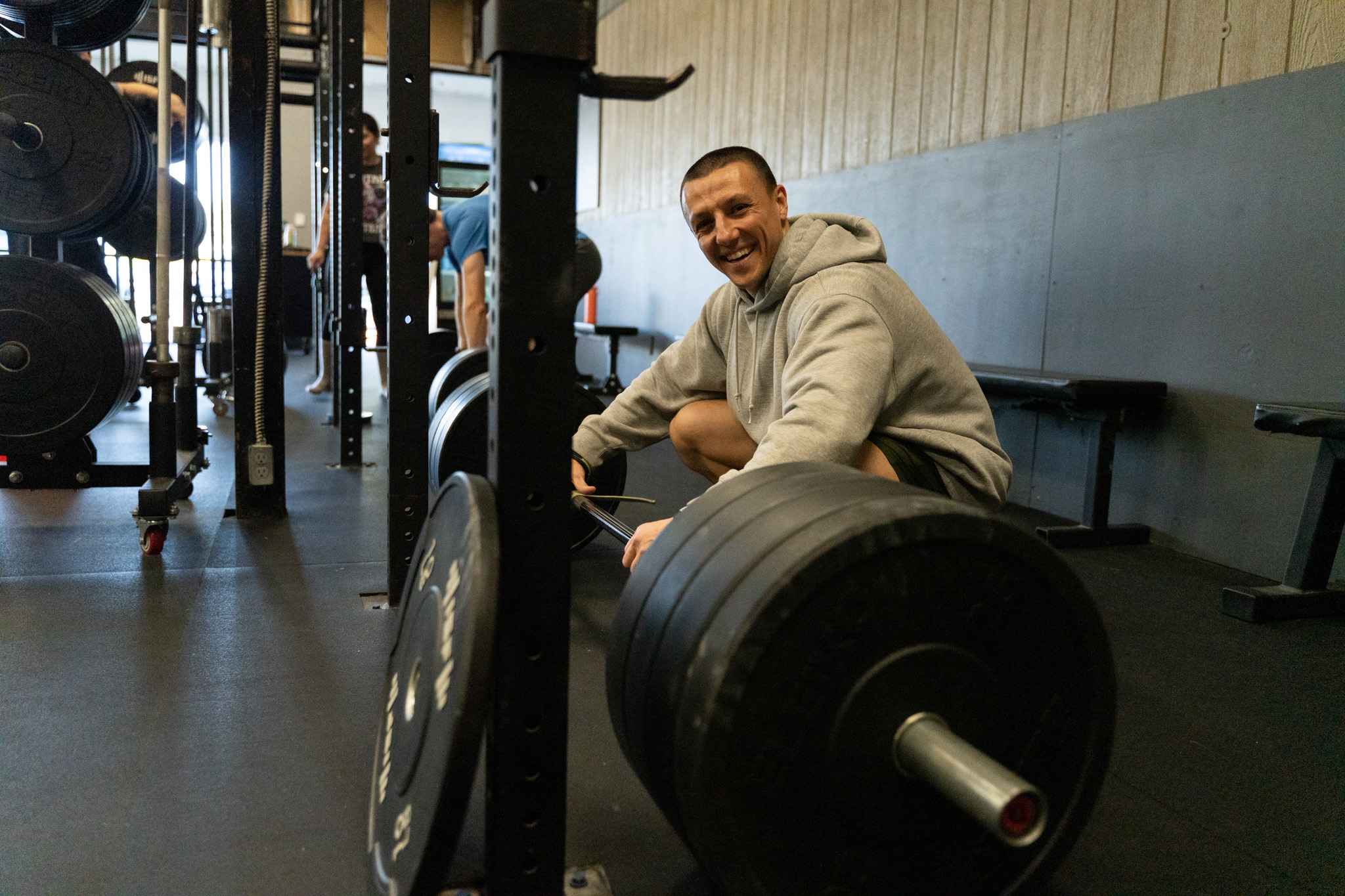 Coach Taran, founder of Grounded Performance ATX functional fitness gym in North Austin, TX